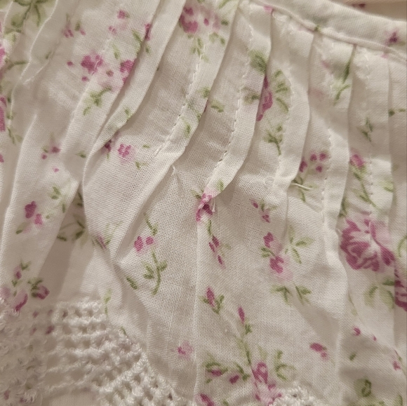 Rachel Ashwell Floral Ruffle Sleeveless Sleepwear Dress - Picture 5 of 9